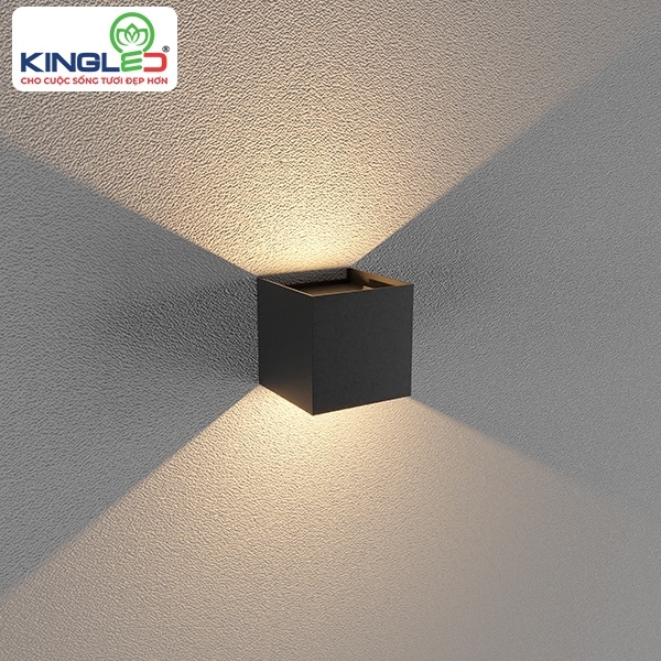 ĐÈN LED GẮN TƯỜNG NGOÀI TRỜI 5W (LWA5011-BK)